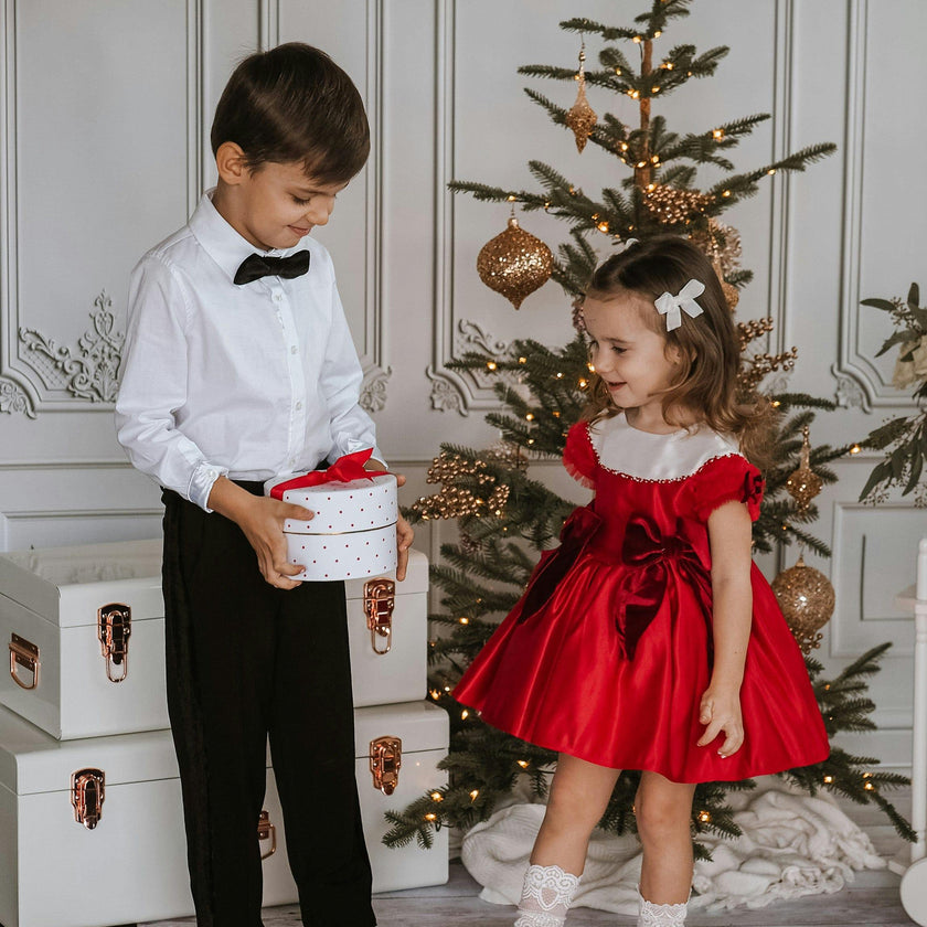 Holly Amad Satin Ceremony Dress