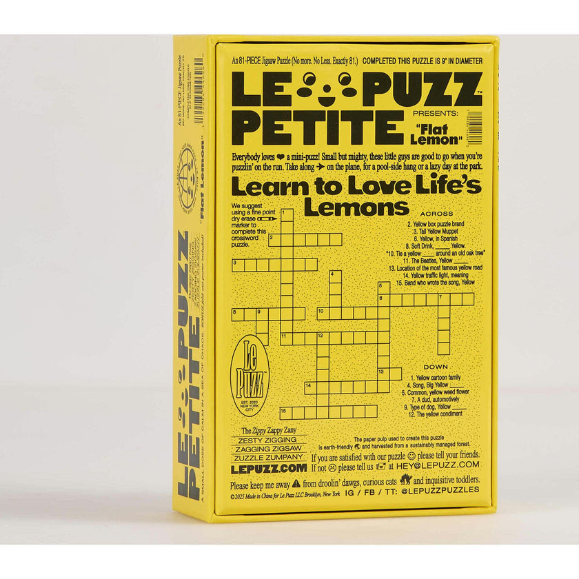 Flat Lemon Puzzle