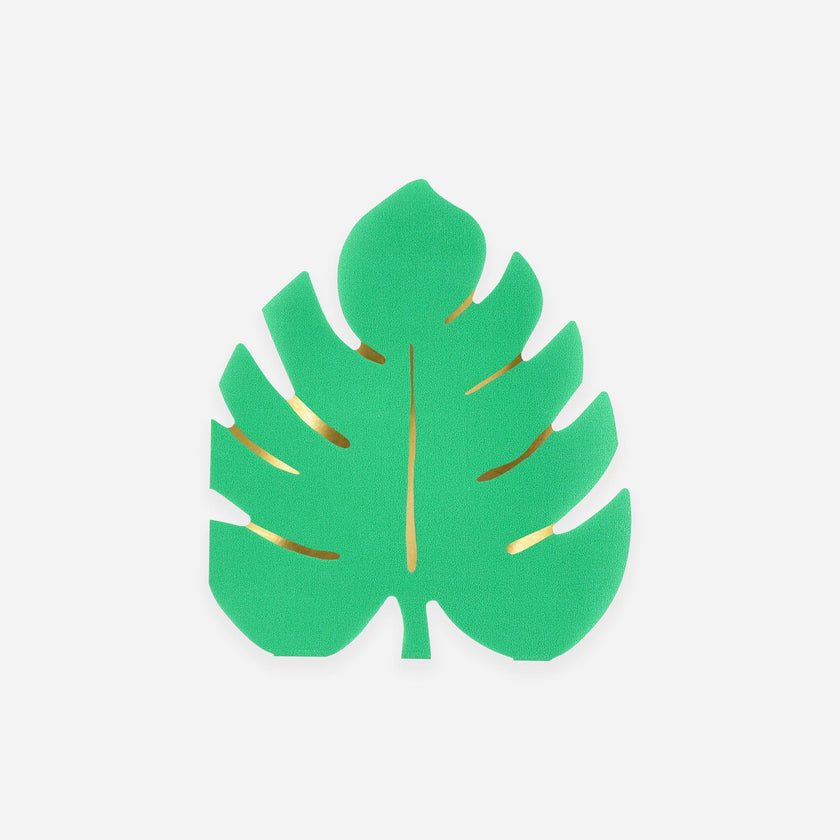 Tropical Leaf Napkins