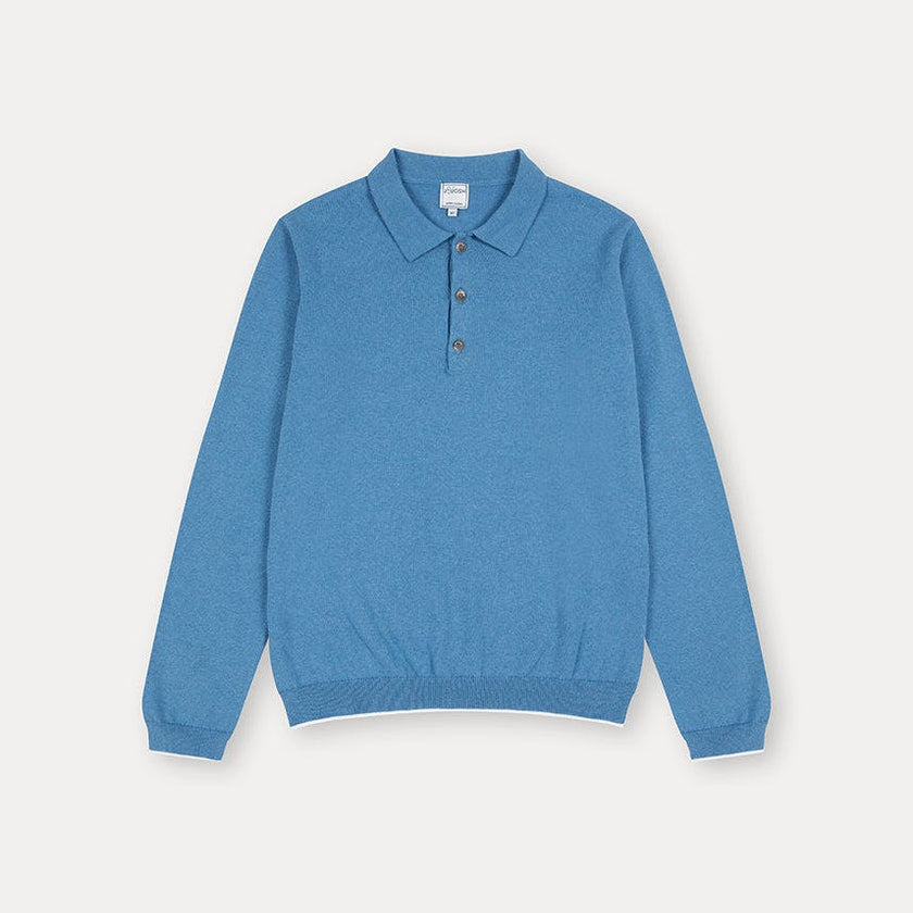 Cotton Polo Jumper