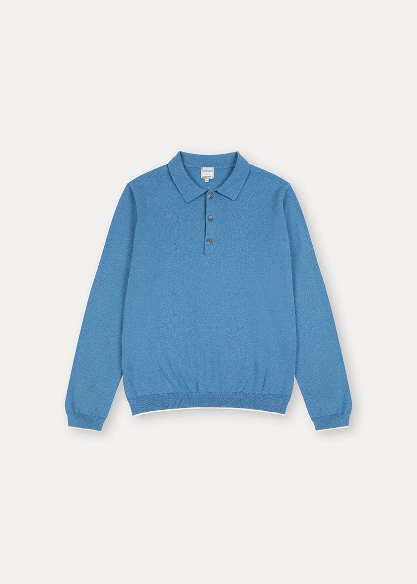 Cotton Polo Jumper
