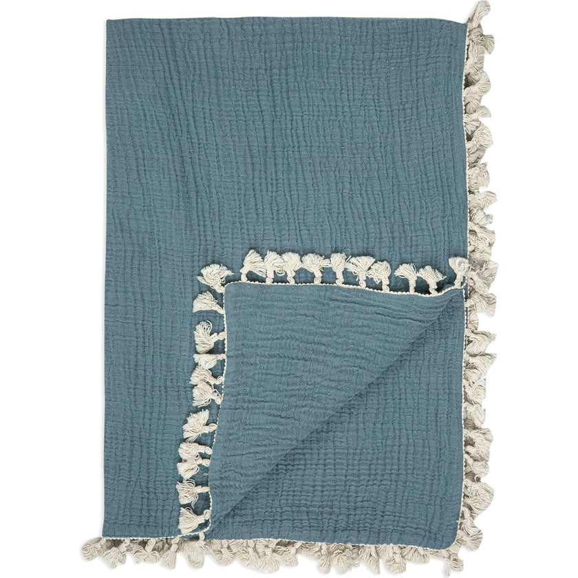 6 Layer Muslin Blanket Riverstone