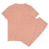 womens melone floral pima pajamas set