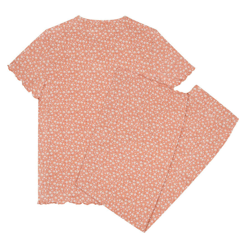 womens melone floral pima pajamas set