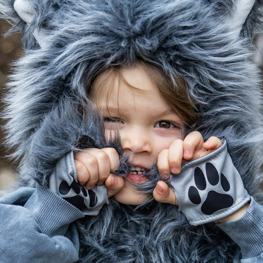 Big Bad Wolf Vest with Gloves