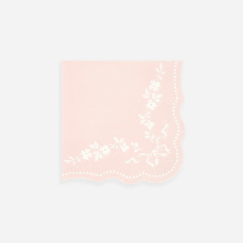 Rococo Pink Small Napkins
