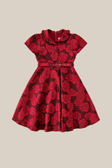 Mini Remi Dress in Vibrant Rose