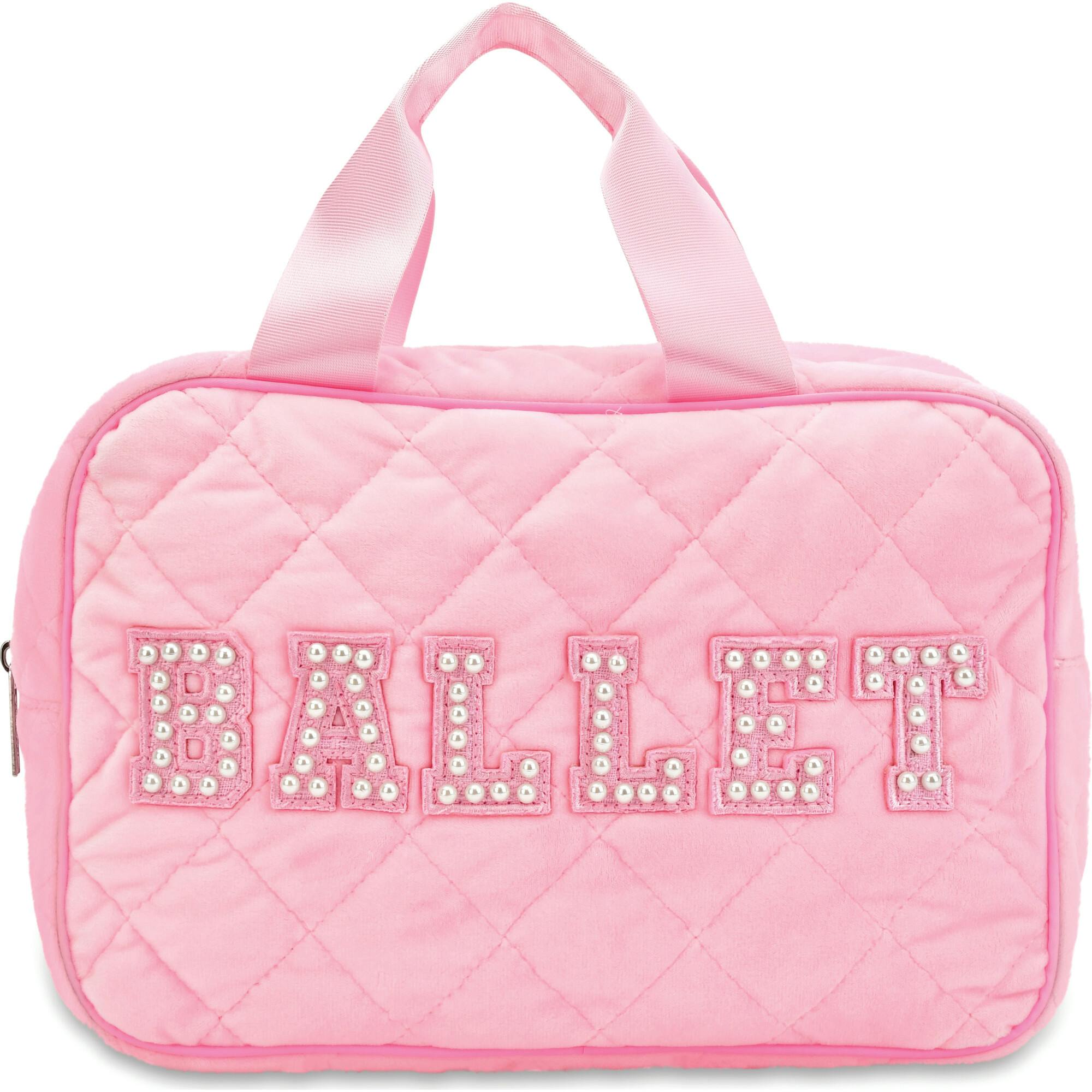 Ballet Quilted Large Cosmetic  Bag