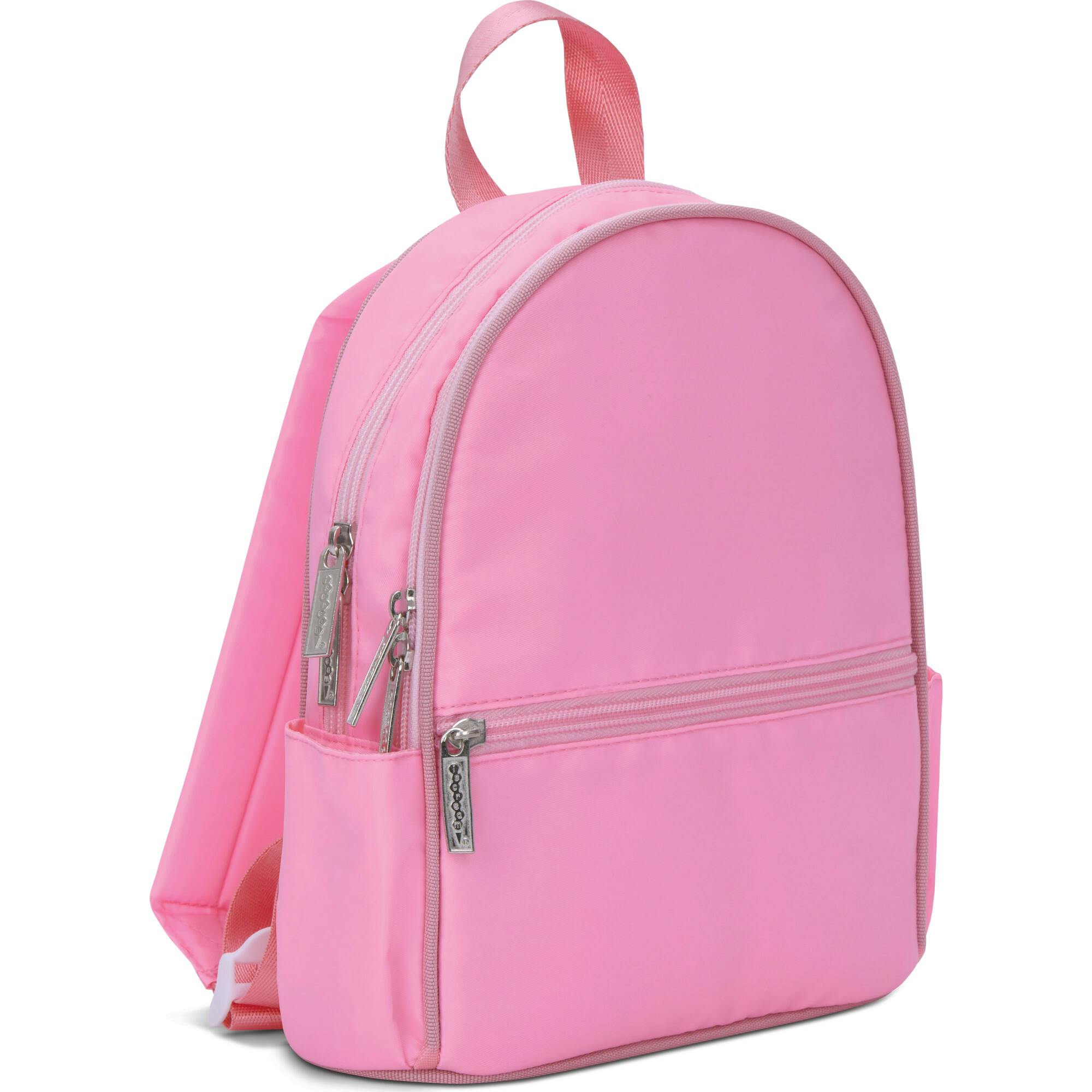 Pink Nylon Mini Backpack