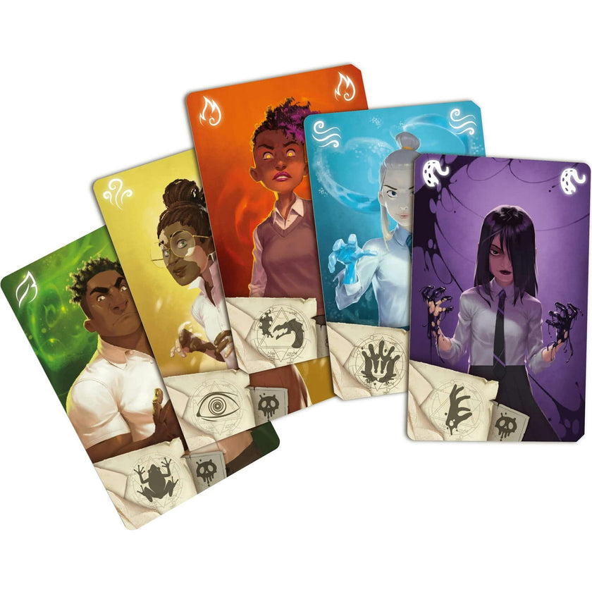 IELLO: Clash of Magic Schools - Set Collection Fantasy Card Game