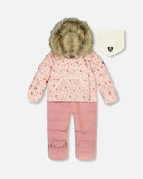 One-Piece Baby Snug Snowsuit Designed for Car Seat