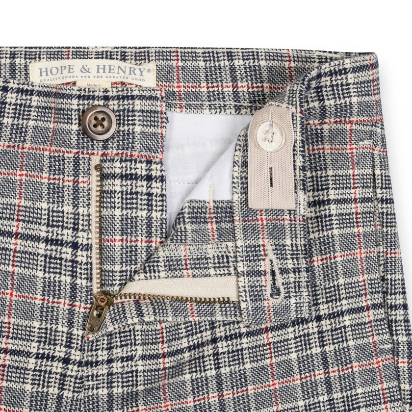 Organic Brushed Suit Pant - Baby