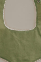Soothe & Snap Pacifier Bib- Olive Grove