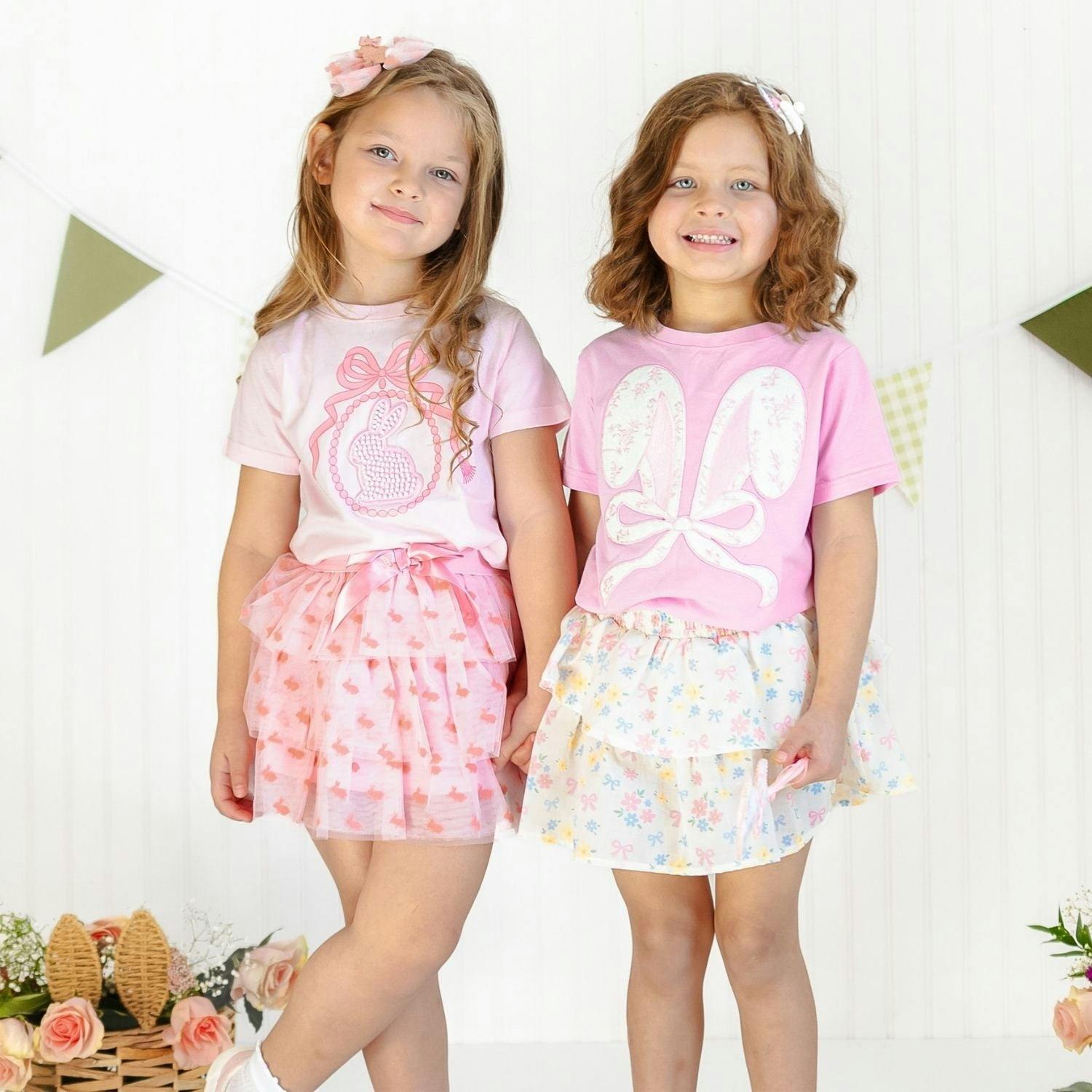 Honey Bunny Easter Tulle Bow Headband