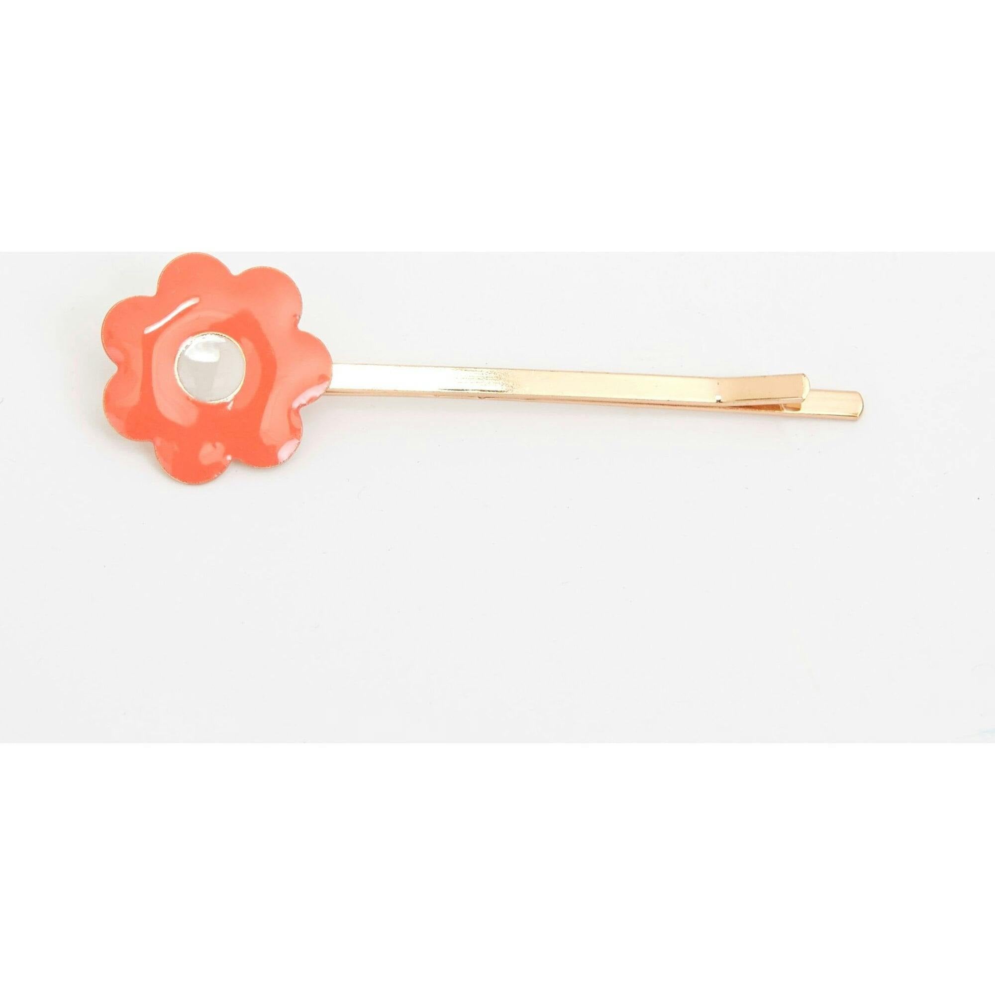 Daisy Enamel Hair Slides