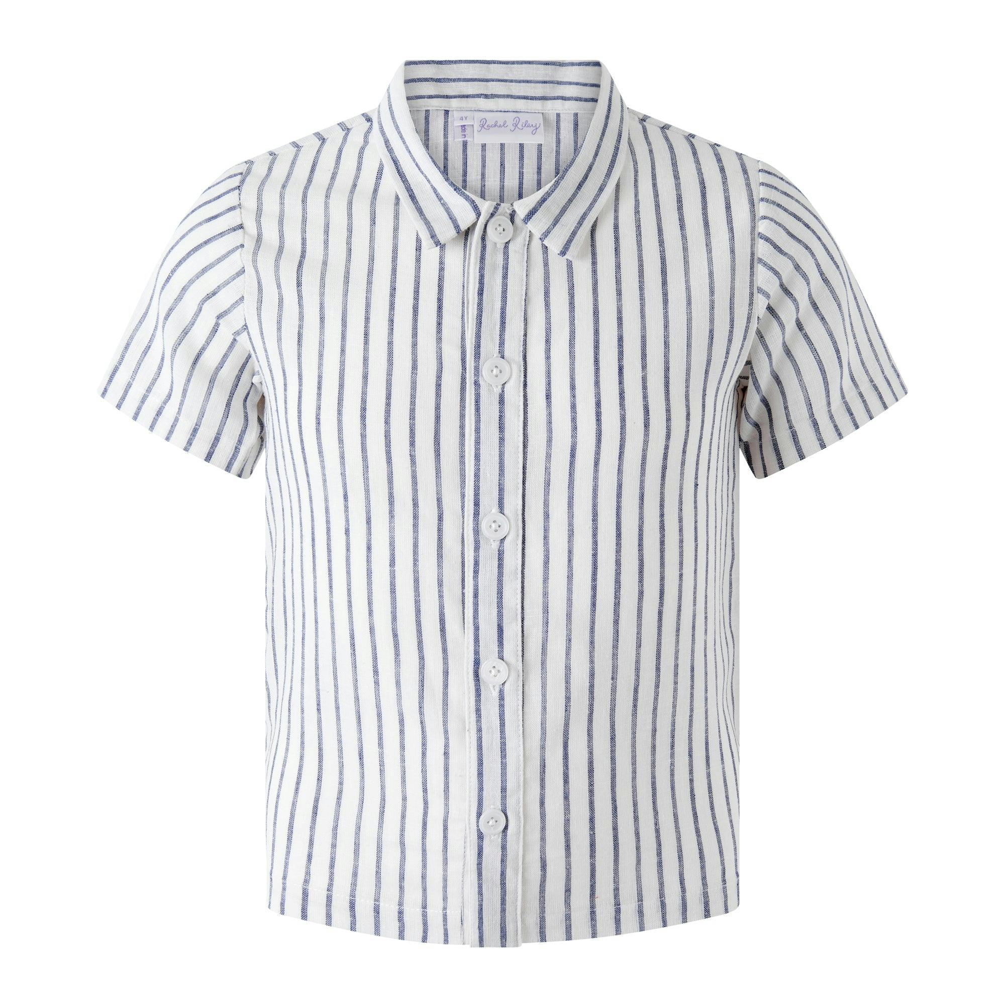 Linen Stripe Shirt