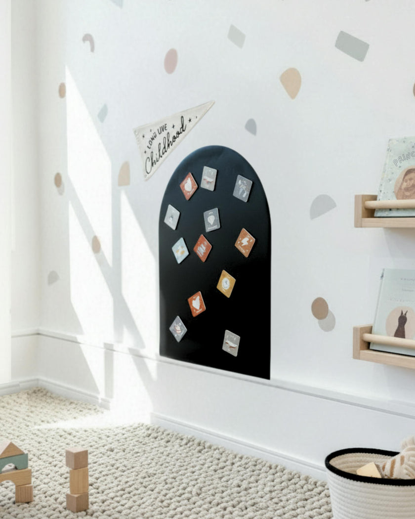 MINI Magic Playwall - Arch Magnetic Art Wall Decal for Small Spaces