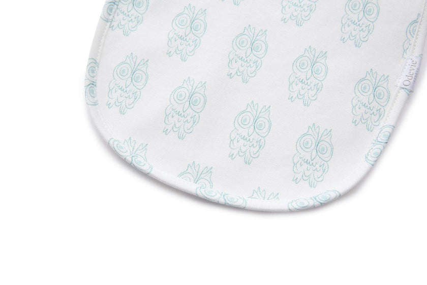 Magnetic Bib 2-Pack - Petite Chouette Green