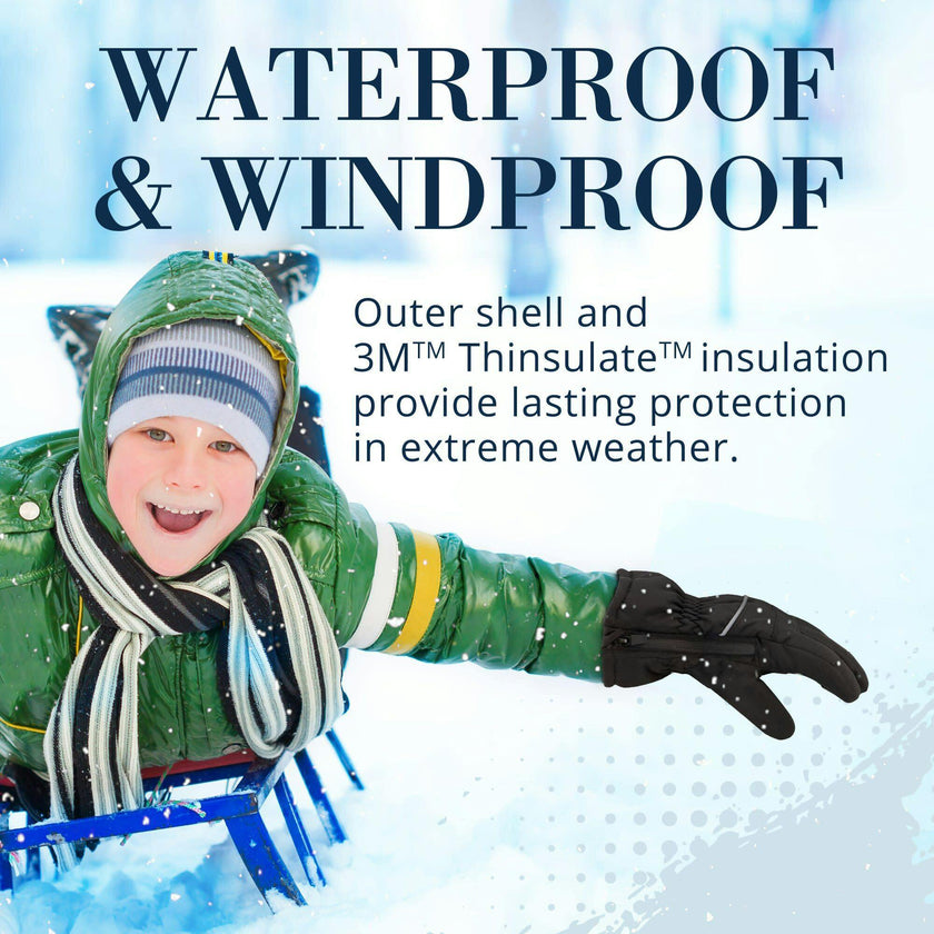 Winter & Ski Glove powered by ZIPGLOVE™ TECHNOLOGY