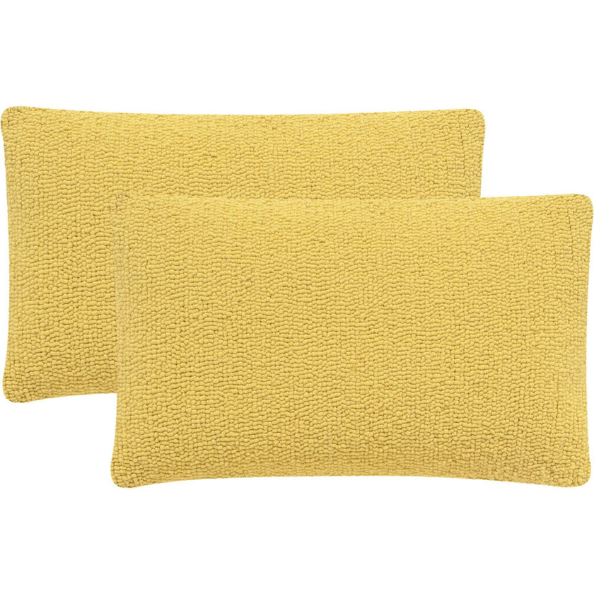 Set of 2 Soleil Solid Indoor/Outdoor Pillow
