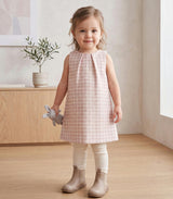 Edith Baby Dress Sleeveless, Pink Gold