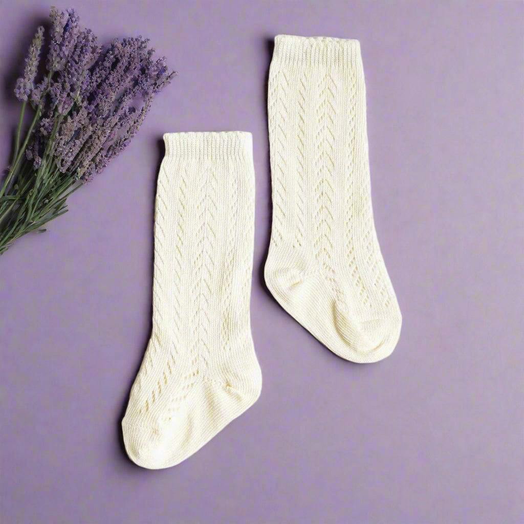 LLB Crochet Knee High Socks (2 pairs in each order)