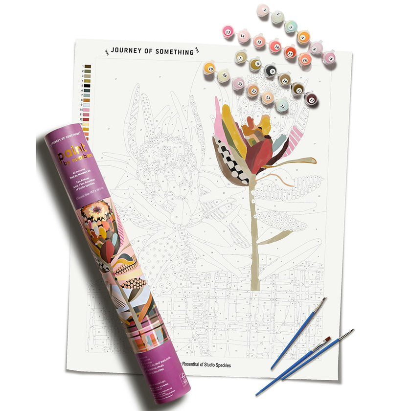 JOS: Paint by Numbers - Two Proteas
