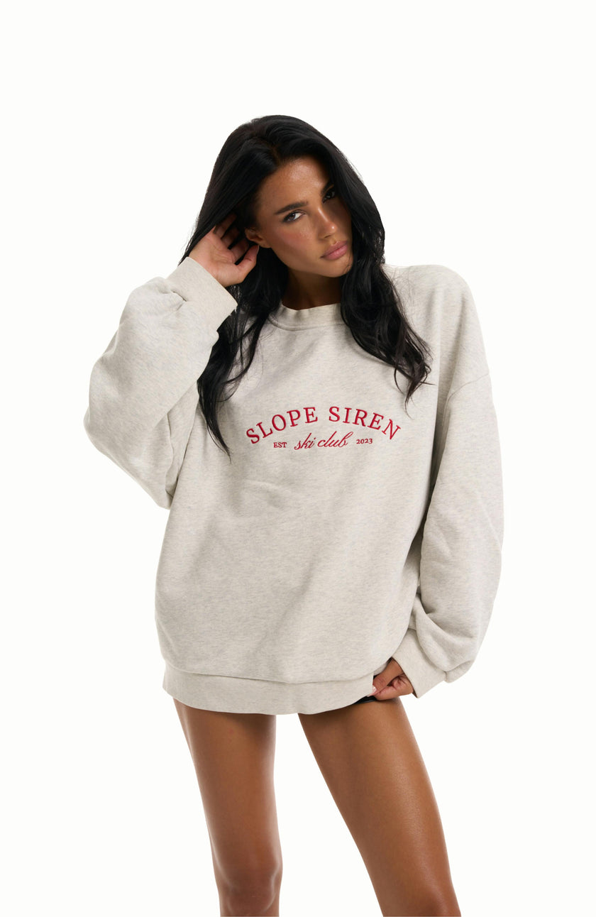 APRÈS-SKI Sweatshirt, Beige