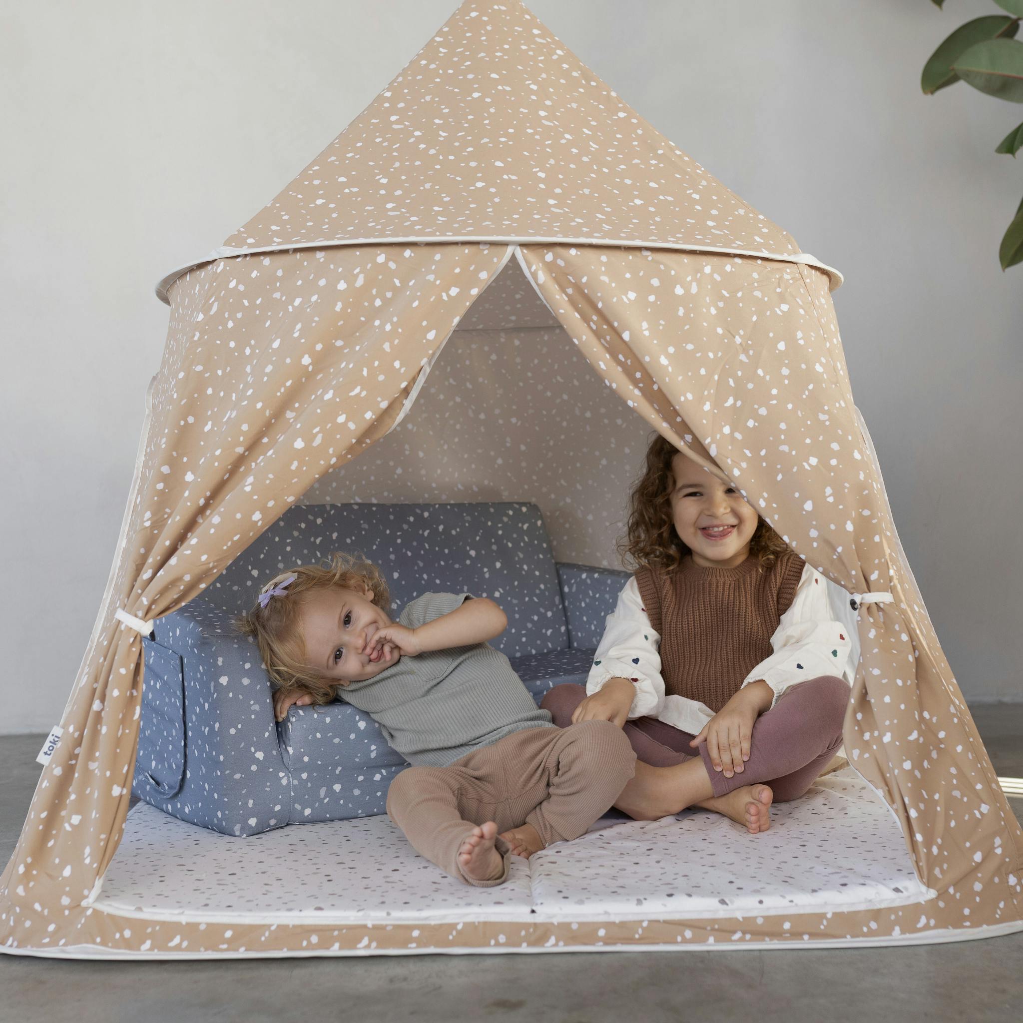 Terrazzo Clay Play Tent
