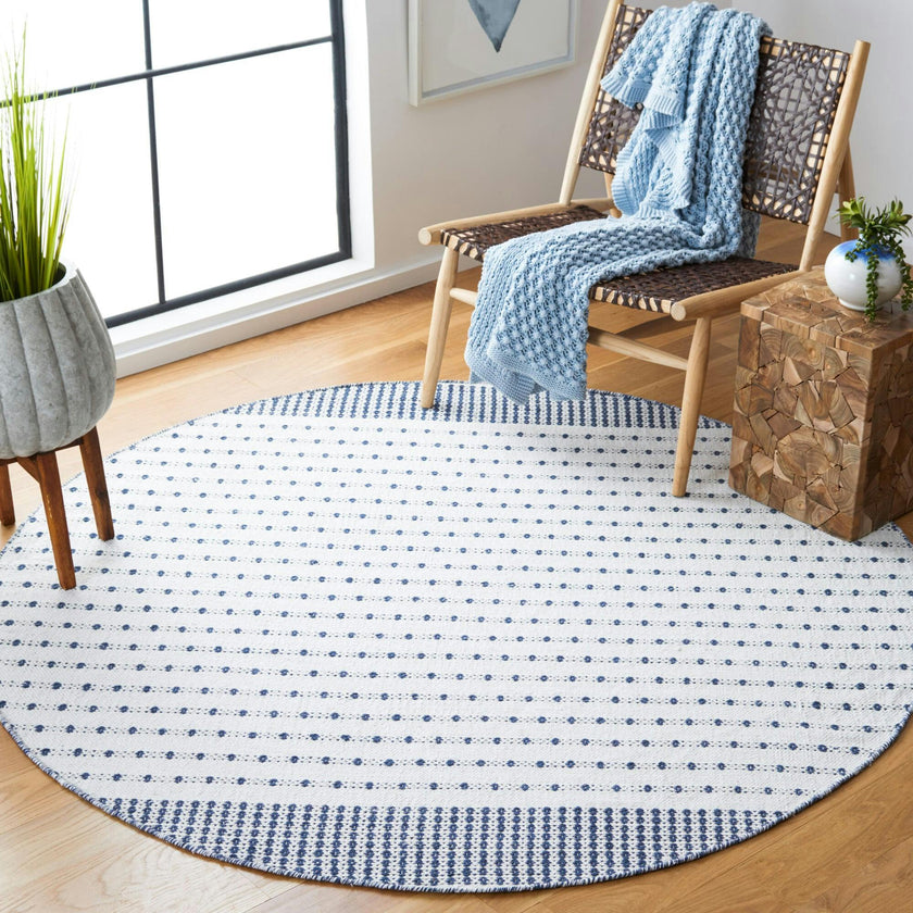Montauk Dottie Rug, Navy