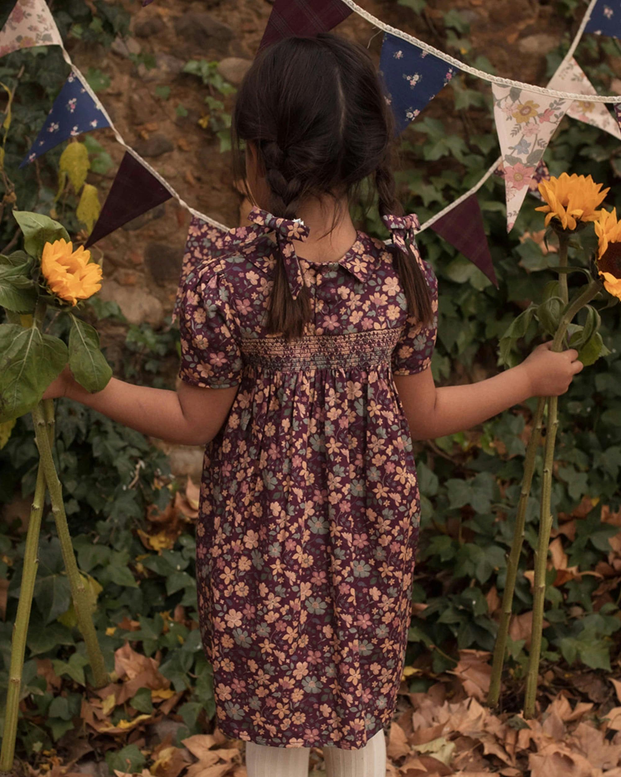 Erika Dress - Plum
