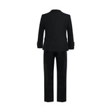 Black Slim-Fit Suit Set