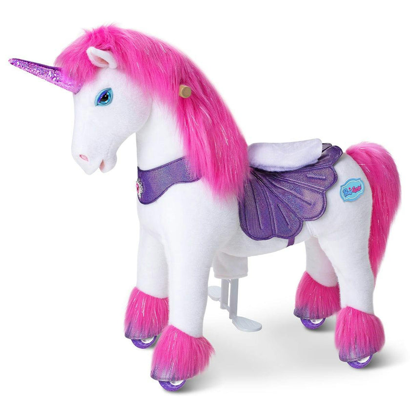Model Y® Unicorn Ride-On Toy Age 4–7 – Pink/Purple