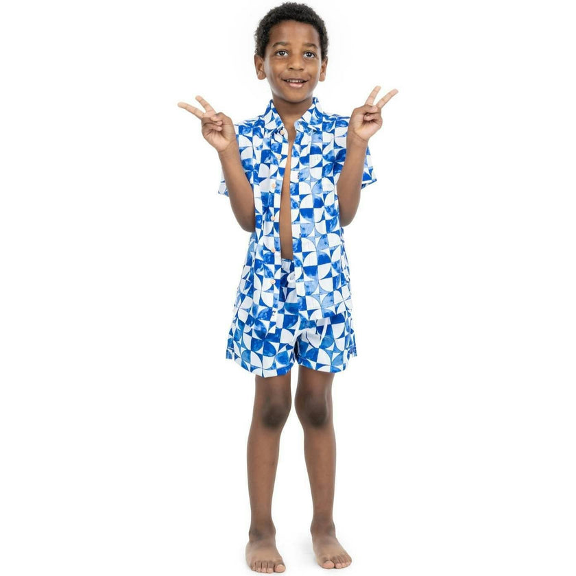 The Greece - Boys Hawaiian Shirt