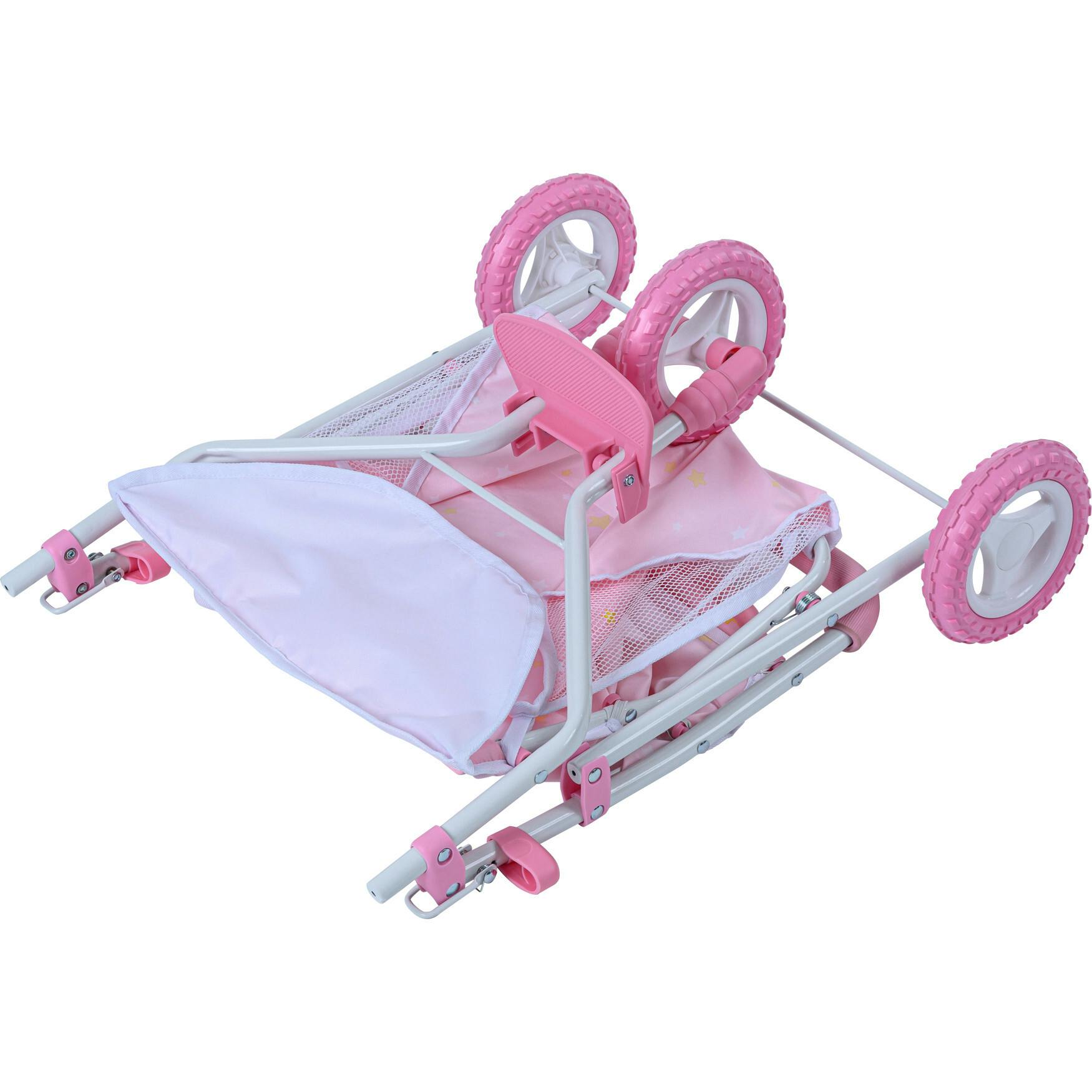 Stars Princess Deluxe Baby Doll Stroller