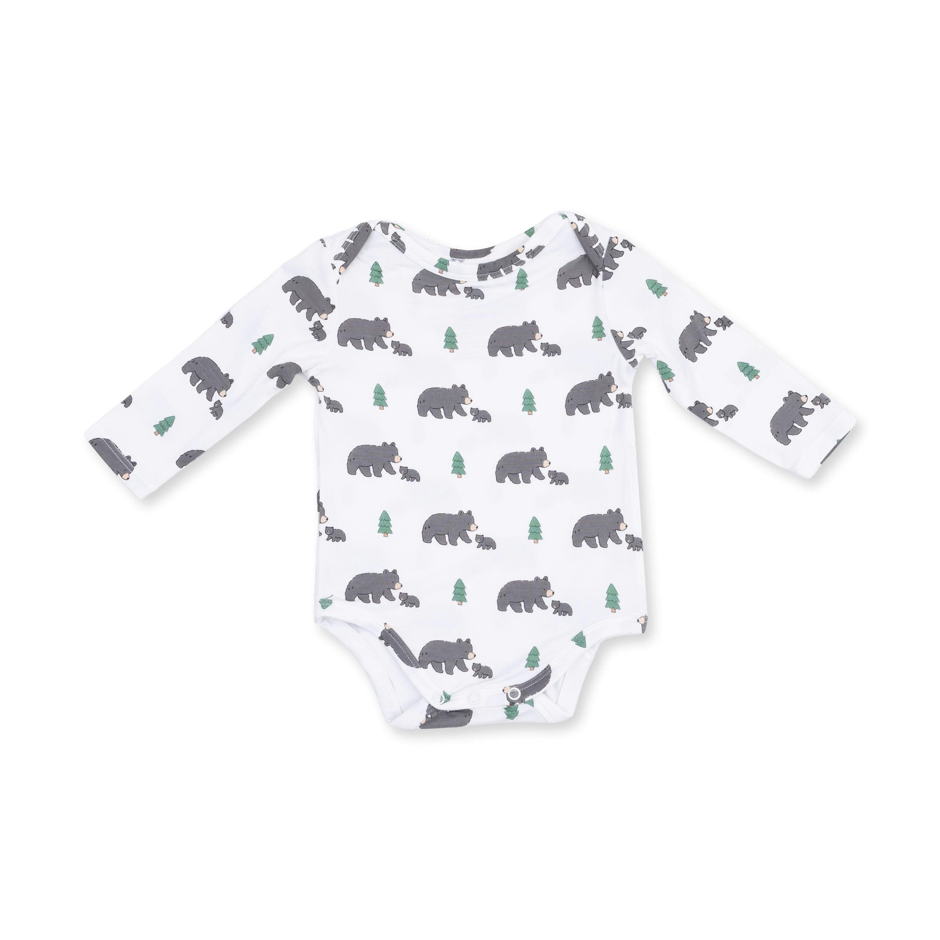 Black Bears - Long Sleeve Bodysuit
