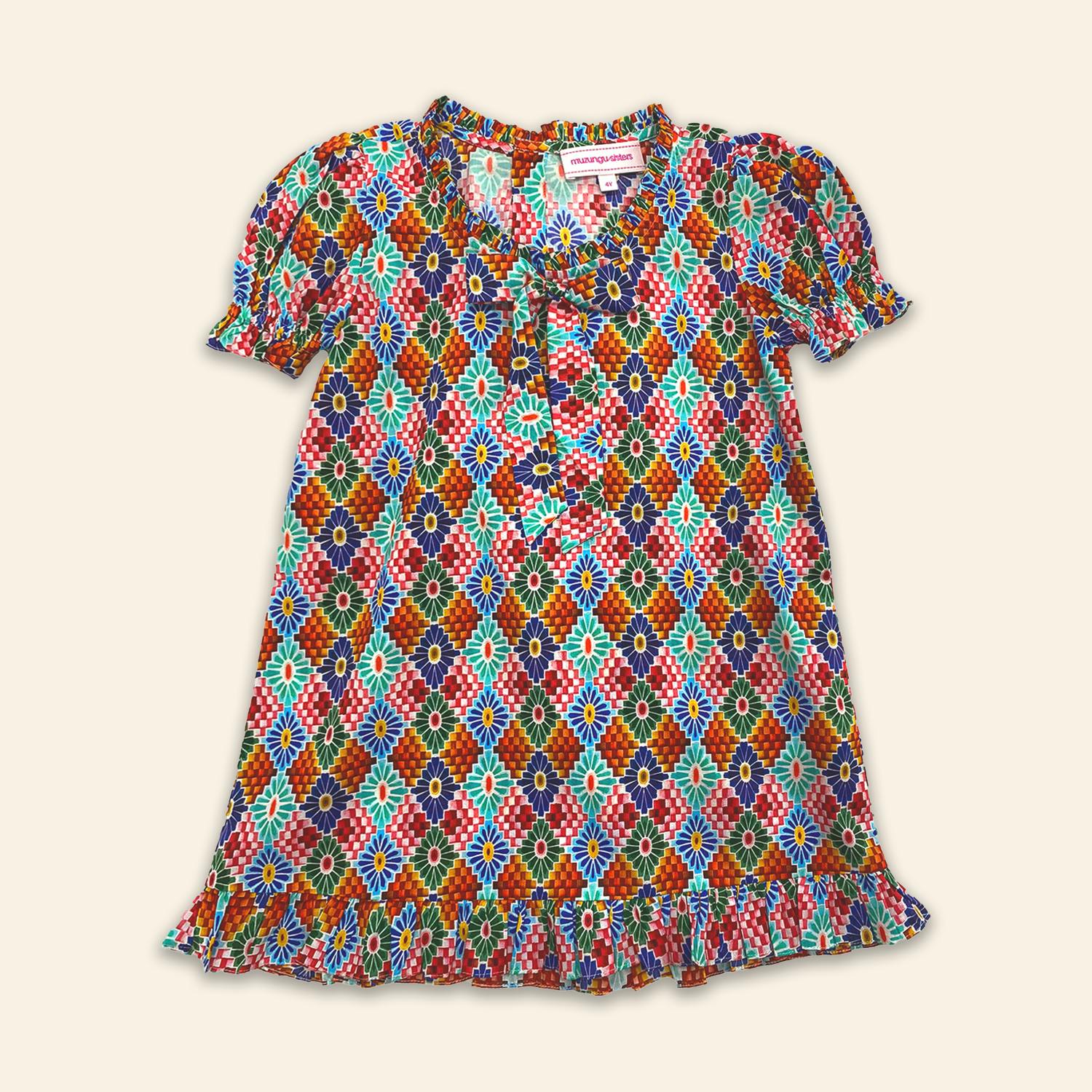 Kids Bella Dress Sur La Mer