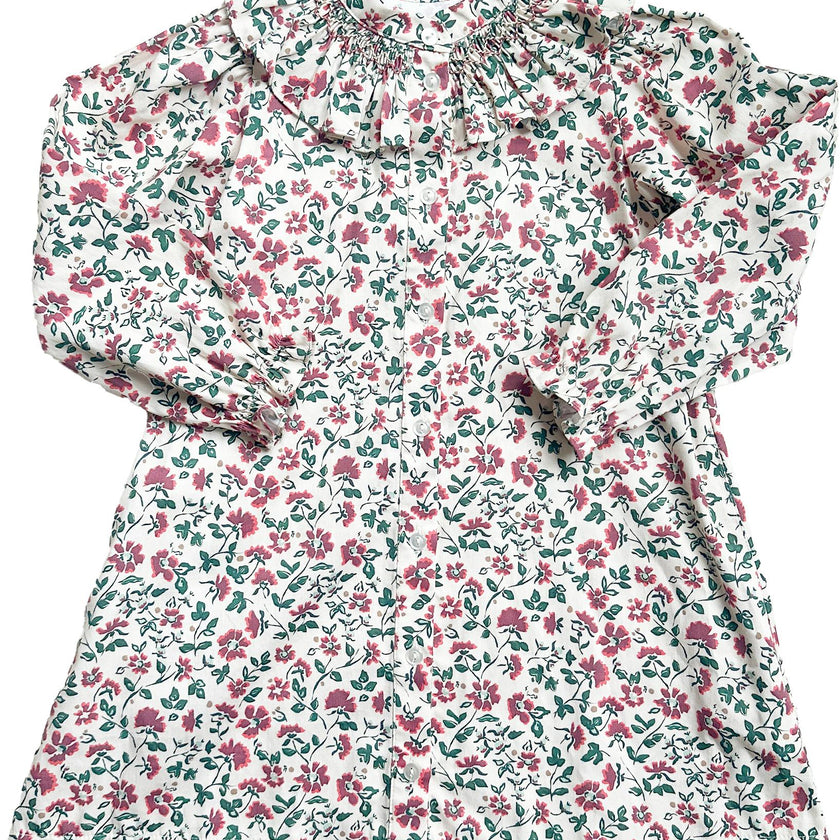 Molly Anne Dress in Holiday Mimosa Flower