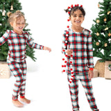 Holiday Plaid - Long Sleeve Loungewear Set