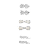 Crystal Accent Hair Pin Trio