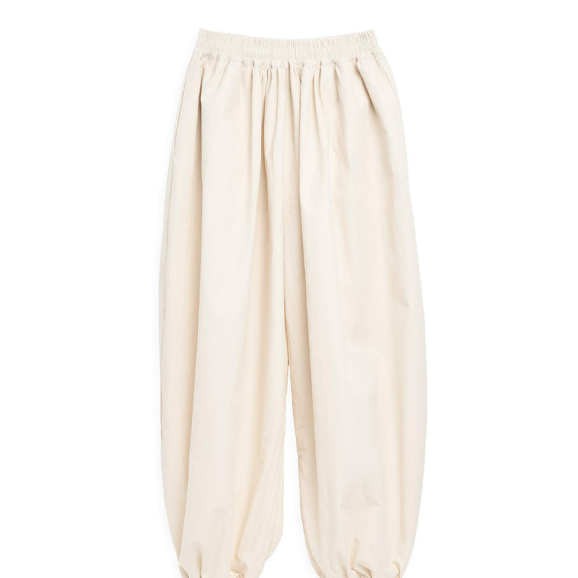 women's balloon trousers - lisbon light