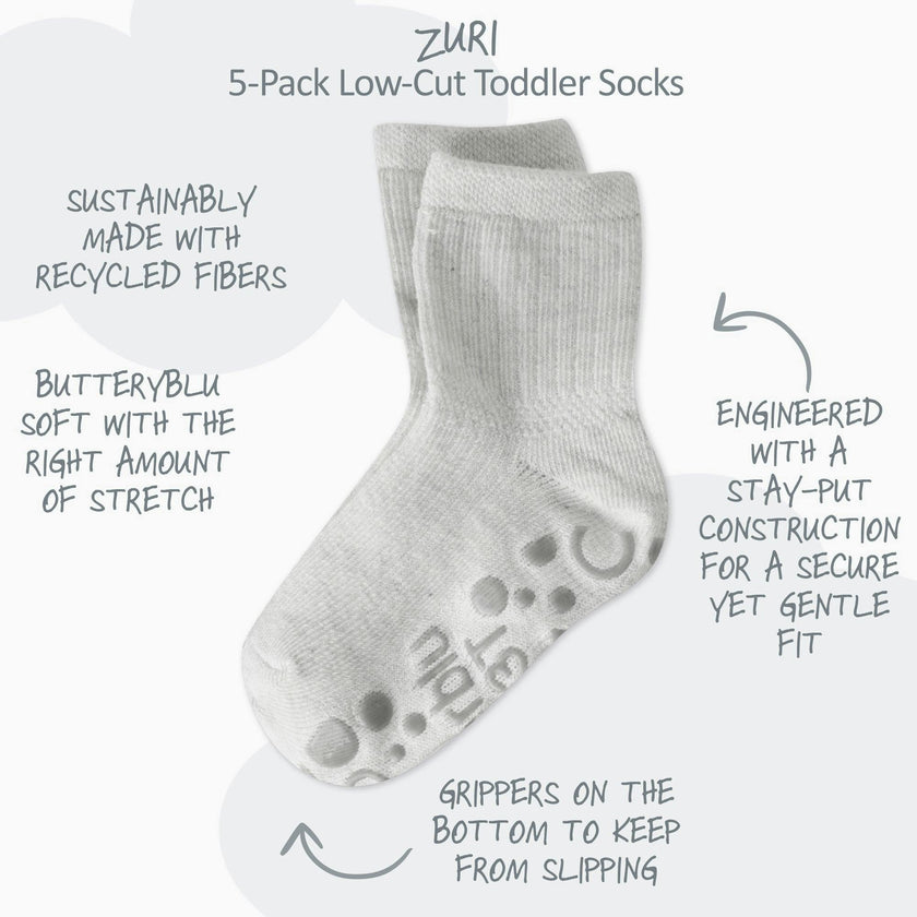 ZURI 5-Pack Baby & Toddler Socks