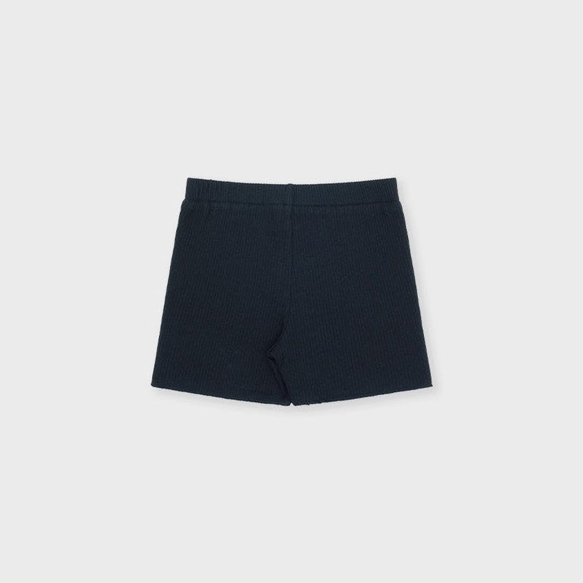 Organic Cotton Ribbed Short