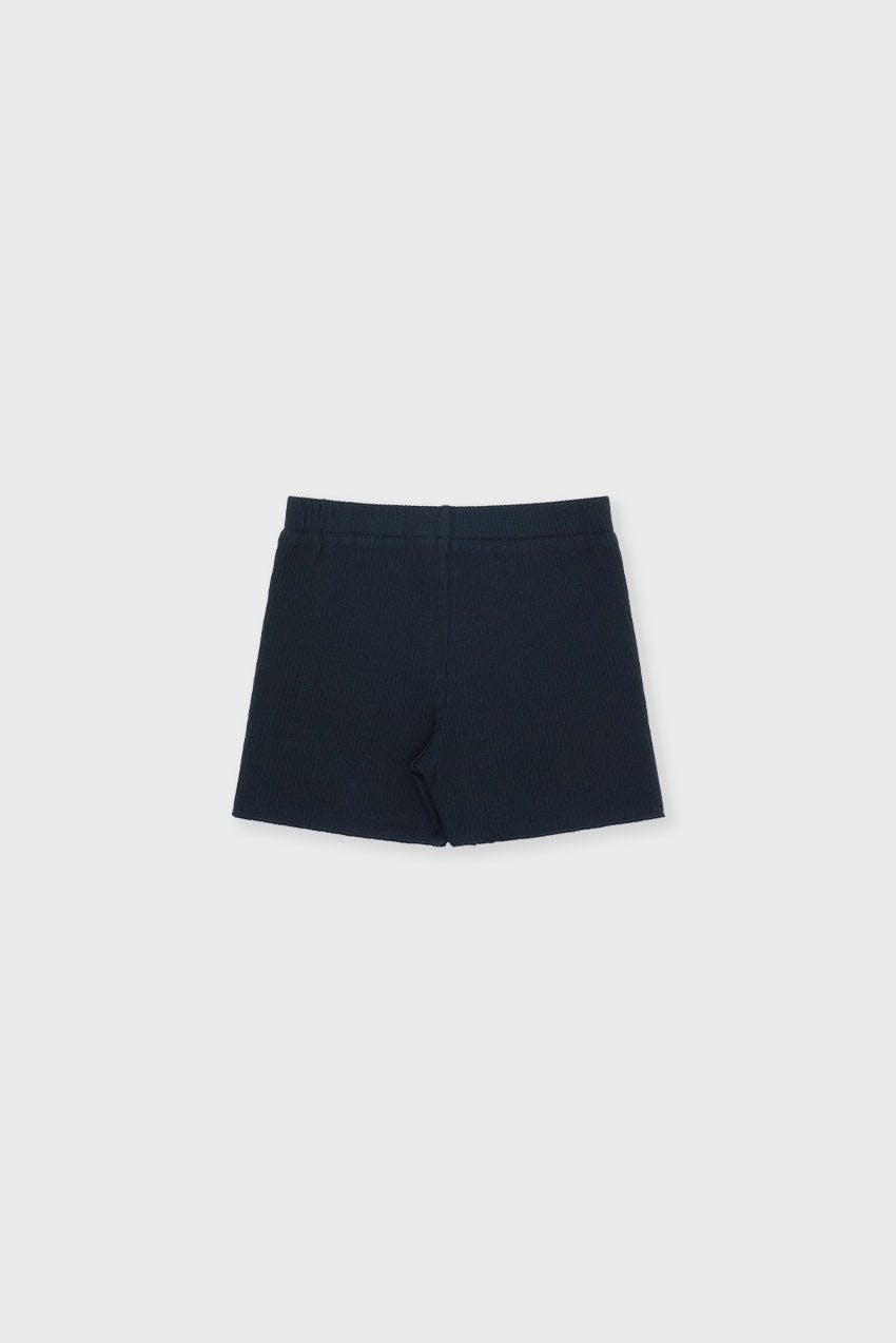 Organic Cotton Ribbed Short