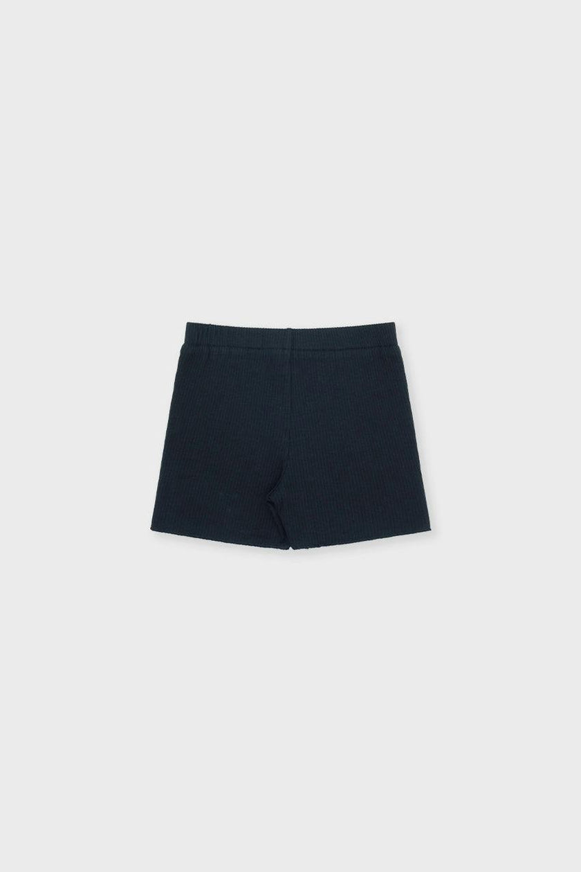 Organic Cotton Ribbed Short