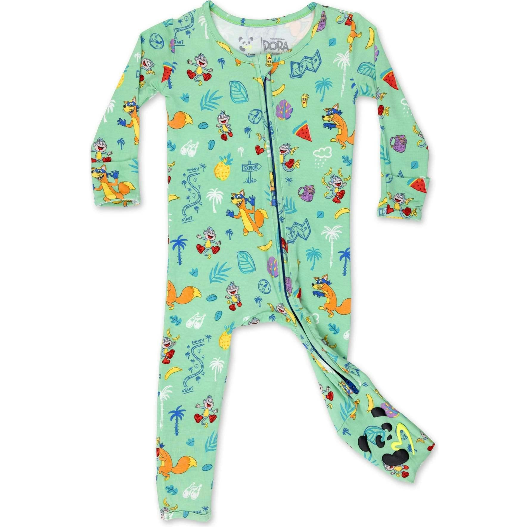 Dora: Boots' Jungle Adventure Bamboo Convertible Footie