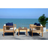 Alda Eucalyptus 4-Piece Outdoor Set