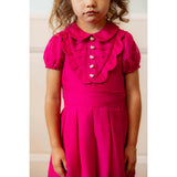 Mini Cassian Dress in Hot Pink