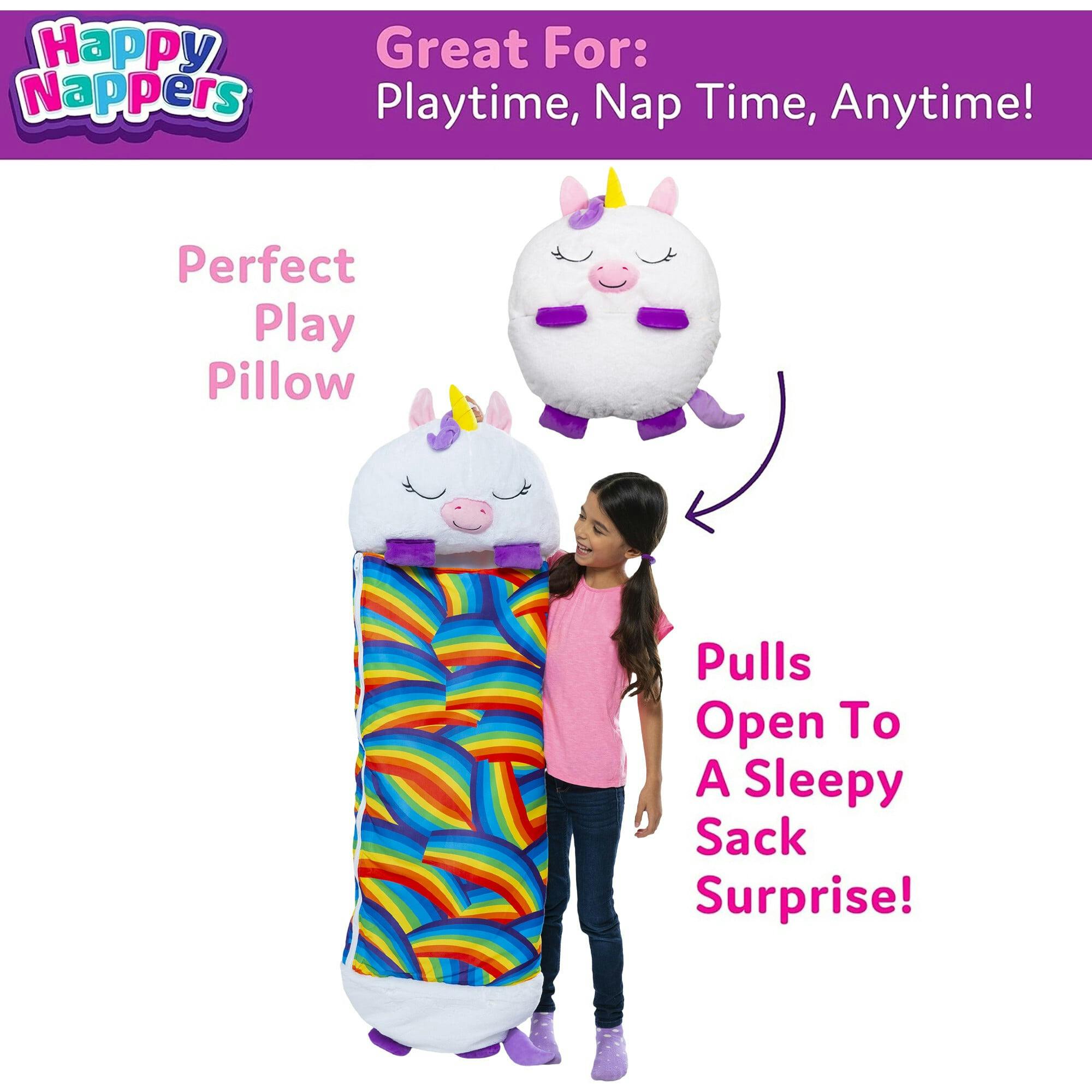 Happy Nappers: Lg - White Unicorn