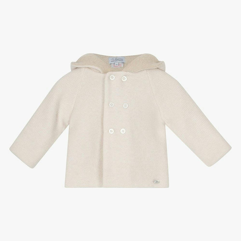 Baby Teddy Coat in Off White